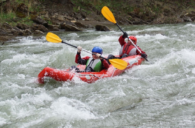 Рафтинг по реке Кай (Rafting on Kai river)